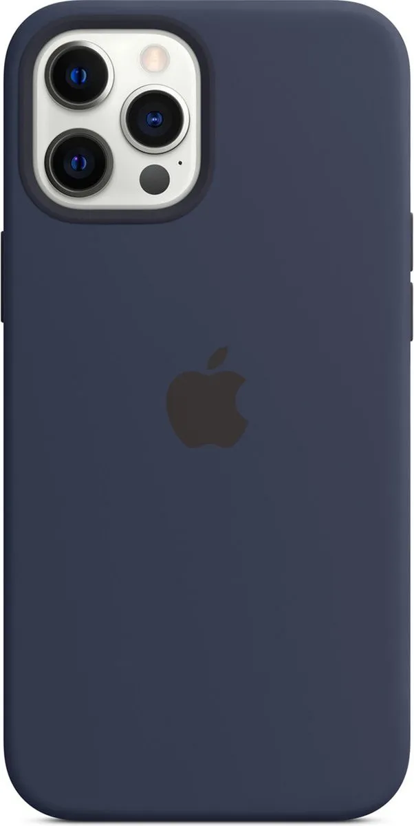 Apple Siliconenhoesje MagSafe iPhone 12 Pro Max MHLD3ZM/A - Deep Navy
