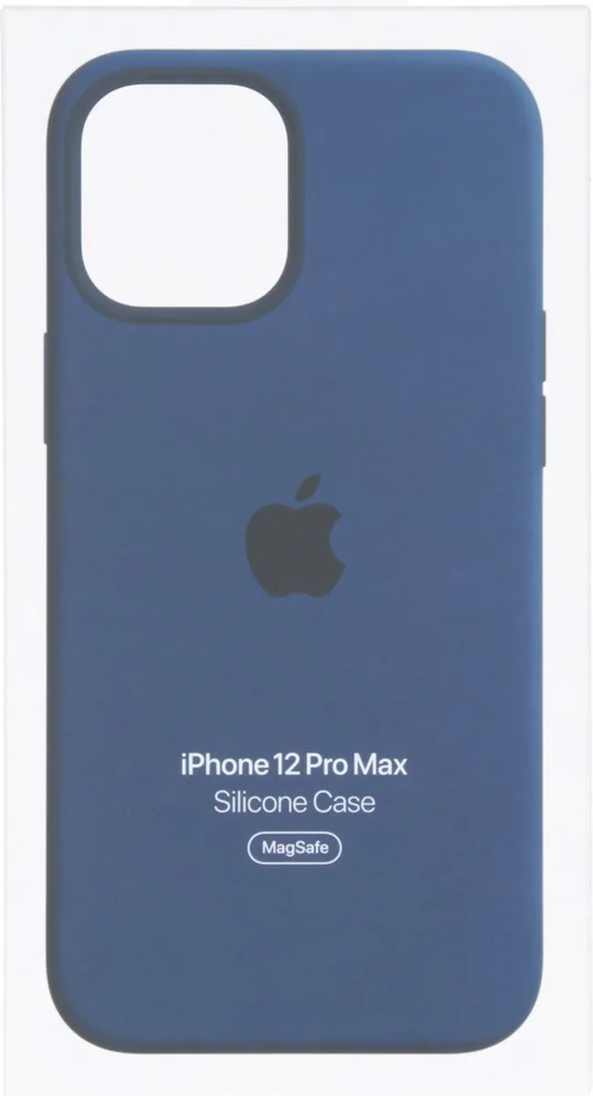 Apple Siliconenhoesje MagSafe iPhone 12 Pro Max MHLD3ZM/A - Deep Navy