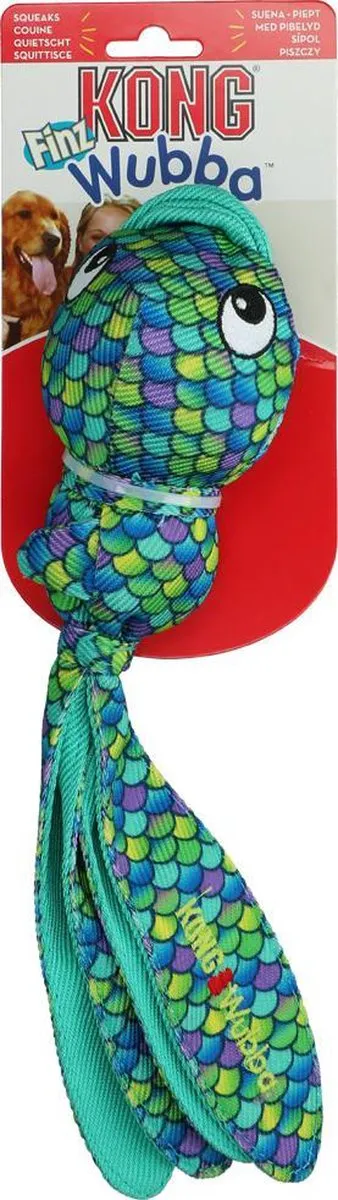 KONG Wubba Finz - Blauw L