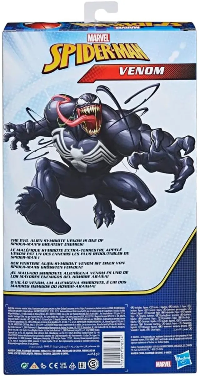 Spider-Man Titan Hero Series Venom Actiefiguur 30cm - Venom