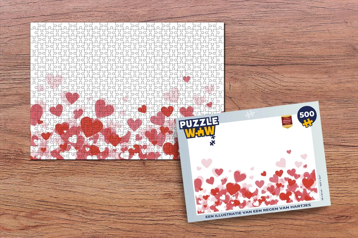 PuzzleWow Legpuzzel 500 Stuks Multicolor