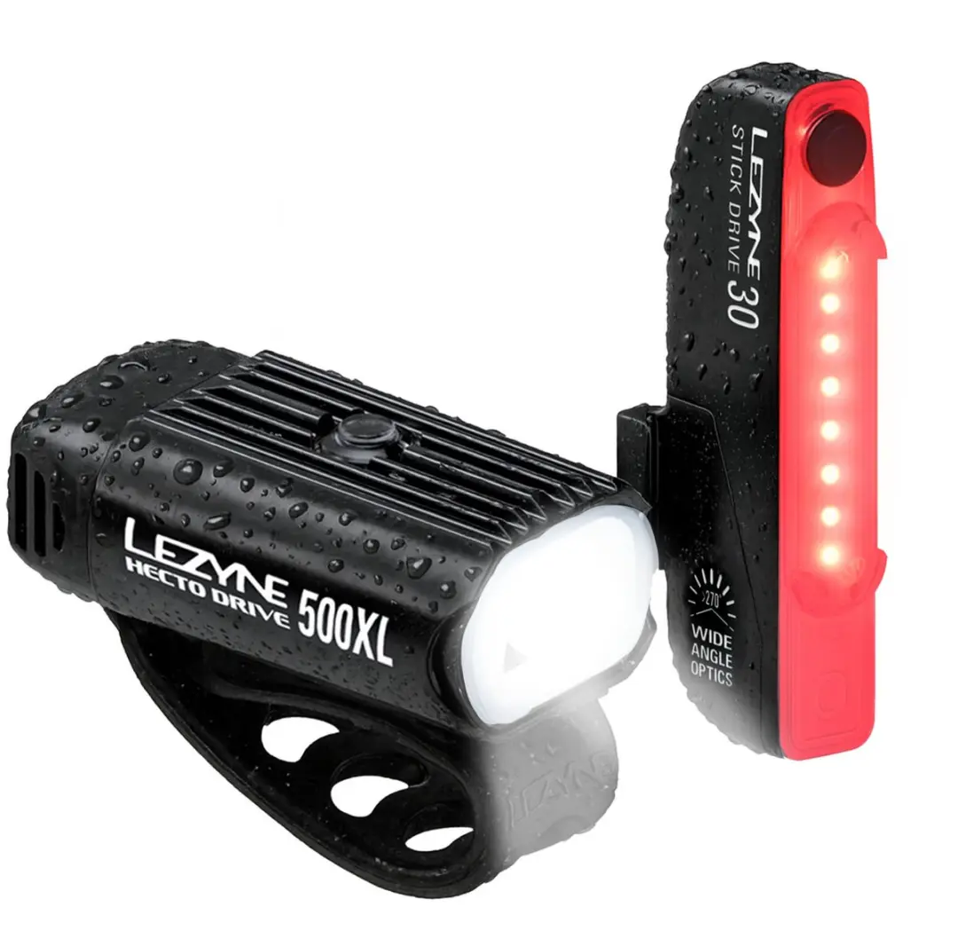 Lezyne Hecto Drive 500XL / Stick Pair