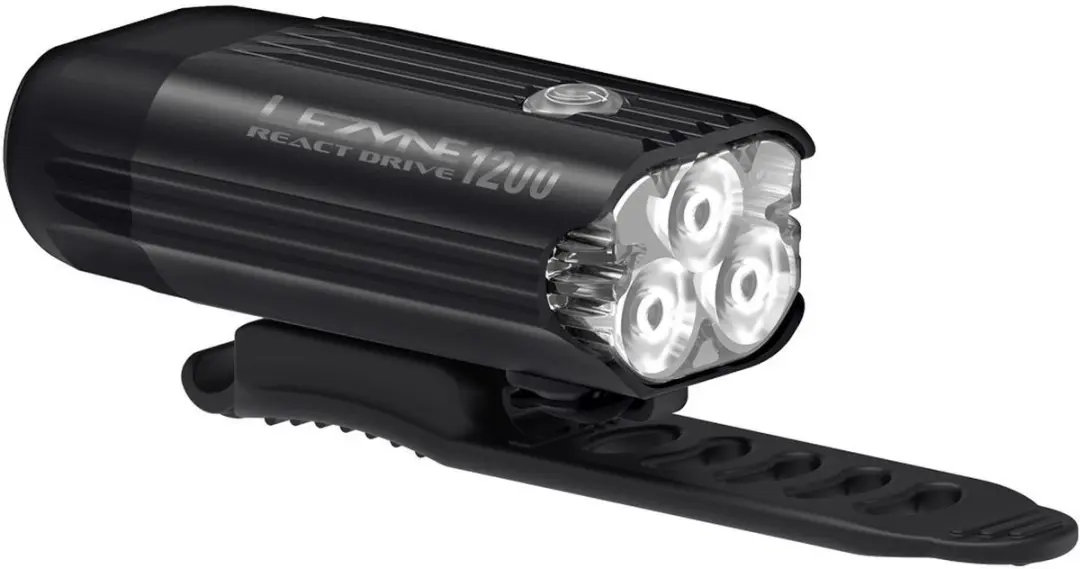 LEZYNE REACT DRIVE KOPLAMP MAT ZWART