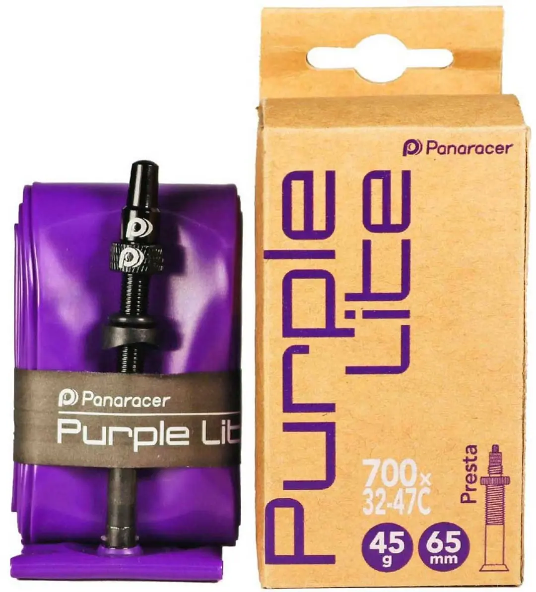 Panaracer Tpu Lite Presta 65 Mm Binnenband Paars 700C / 23-32