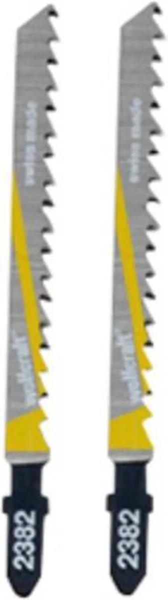 Wolfcraft Decoupeerzaagblad HCS T-schacht 2382000 - 2 Stuks