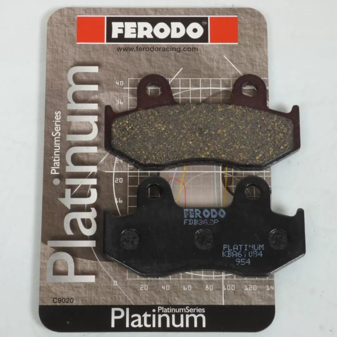 Plaquette de frein Ferodo pour Moto Honda 600 XL R PD03 1983 à 1987 AV Neuf