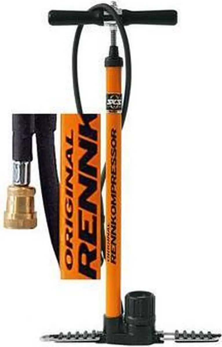SKS Rennkompressor Fietspomp 650mm - Oranje/Zwart - afbeelding 5 van 6