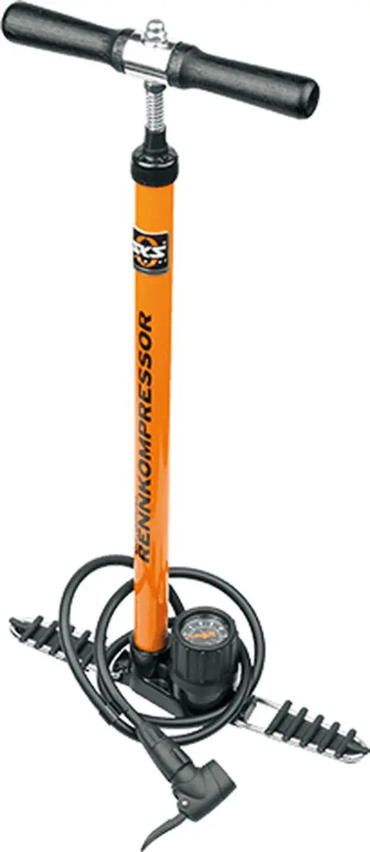 SKS Rennkompressor Fietspomp 650mm - Oranje/Zwart - afbeelding 3 van 6