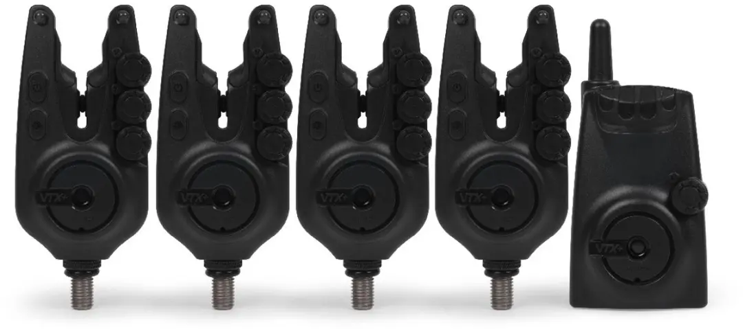 Avid VTX+ 4+1 Bite Alarm Set