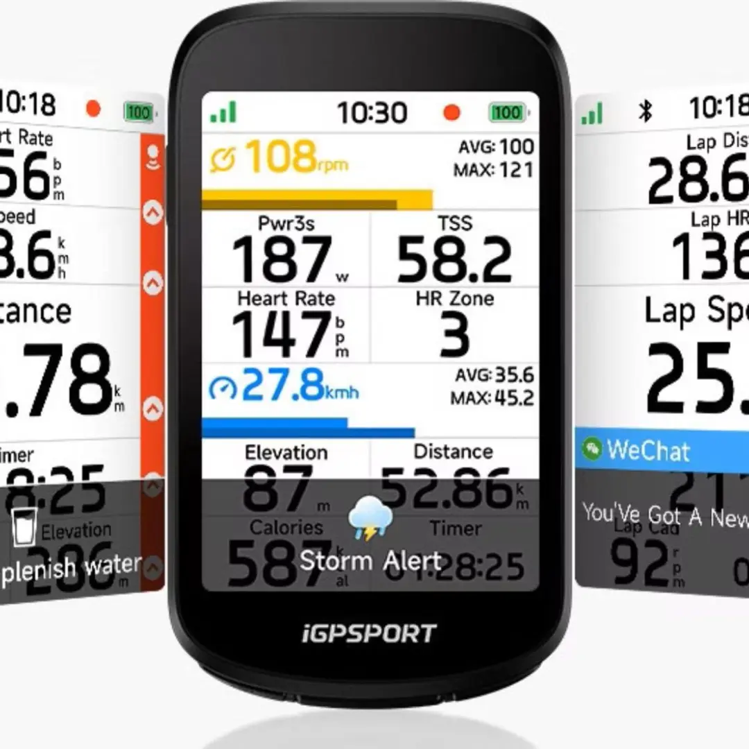 iGPSPORT BSC500 GPS fietscomputer - Zwart - afbeelding 2 van 3