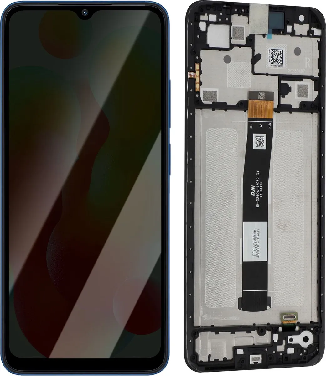 Xiaomi Redmi 12C LCD-touchglaschassis