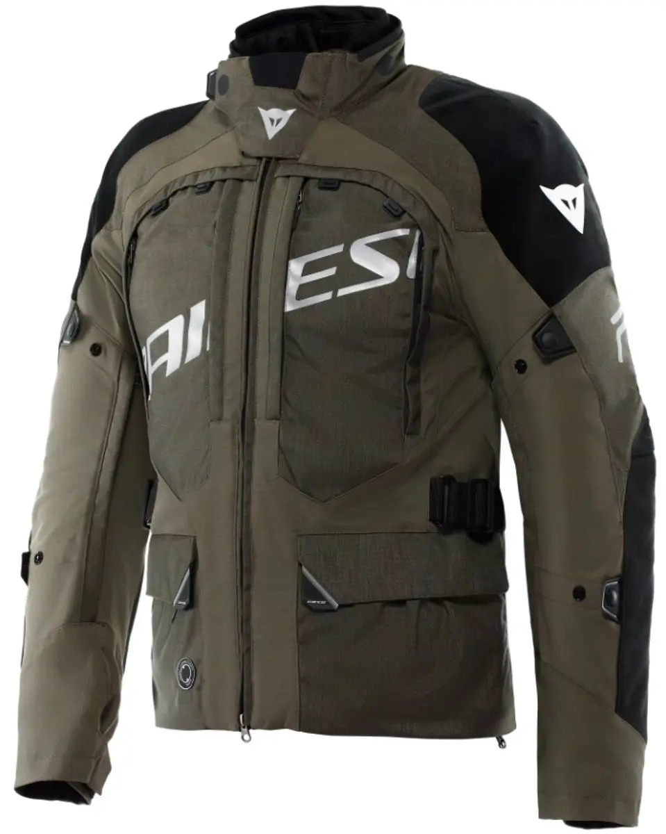 Dainese Springbok 3L Absøluteshell™ Olijfgroen Textiele Motorjas