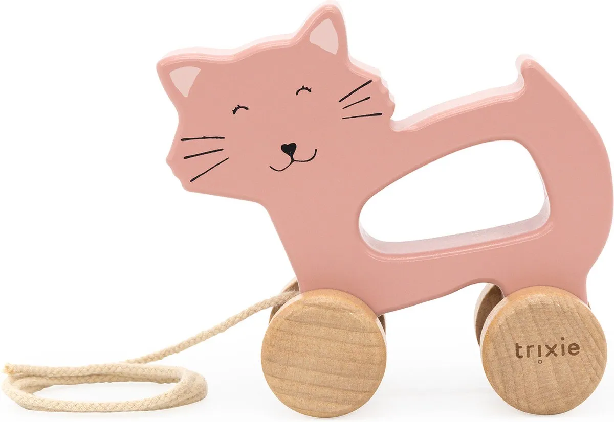 Trixie Houten Trekspeeltje Mrs. Cat