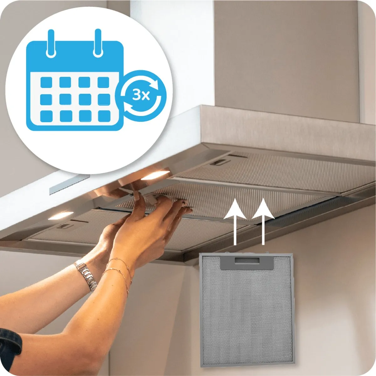 Electrolux Metaalvetfilter 255x300mm 50220063007
