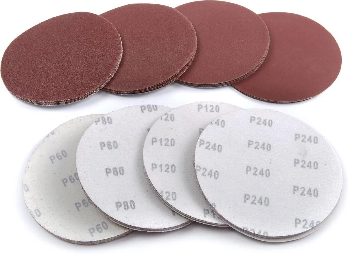 HBM 6511 Velcro Schuurschijven 40-delig - 150mm