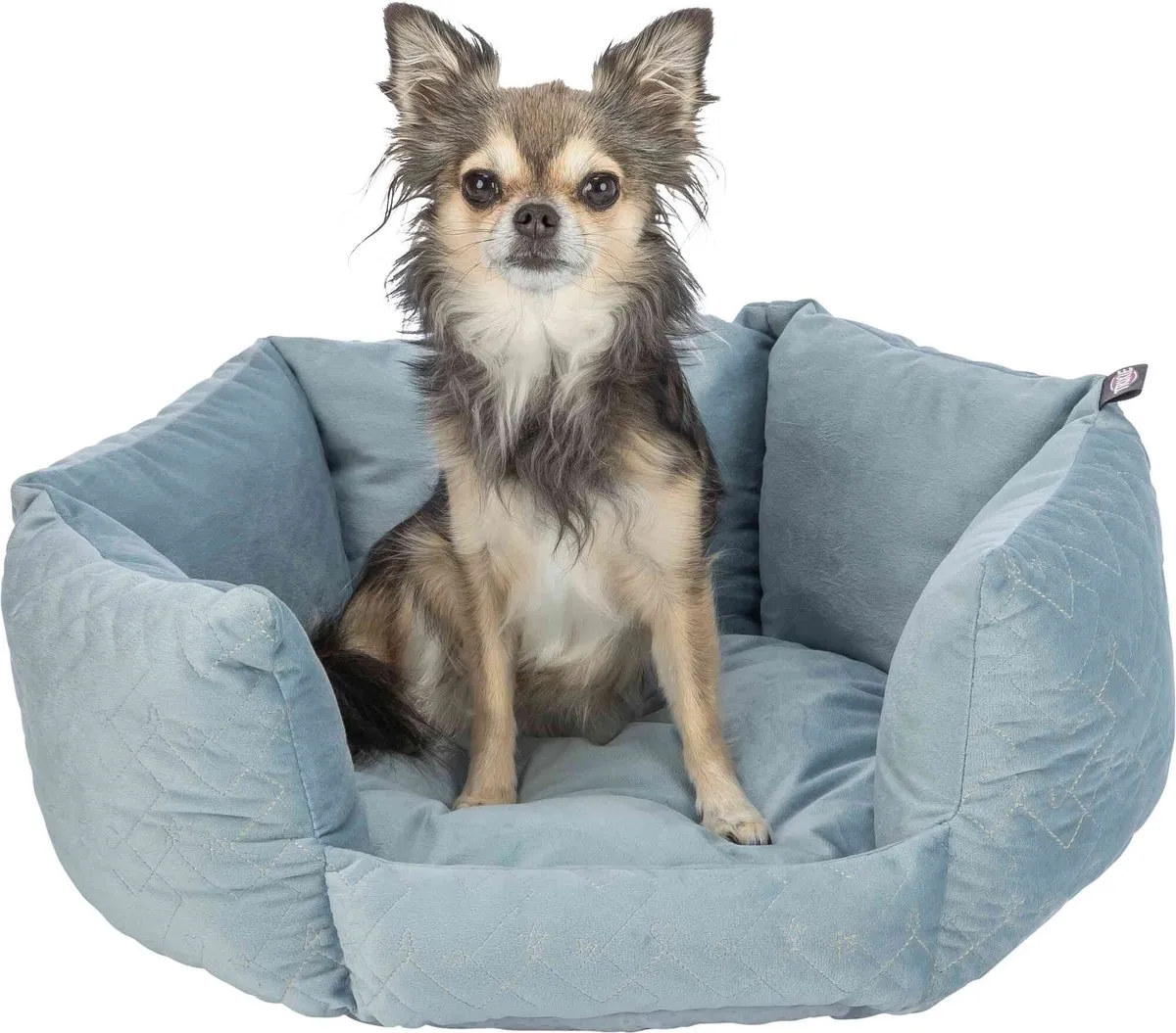 Trixie Xmas Mand Natalya Rond - 50 cm - IJsblauw