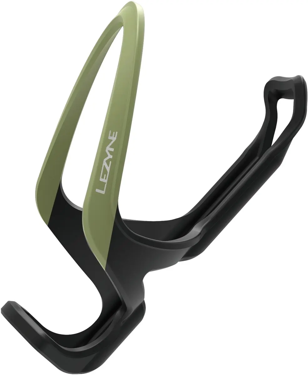 LEZYNE MATRIX TEAM CAGE BLACK/MATTE ARMY GREEN