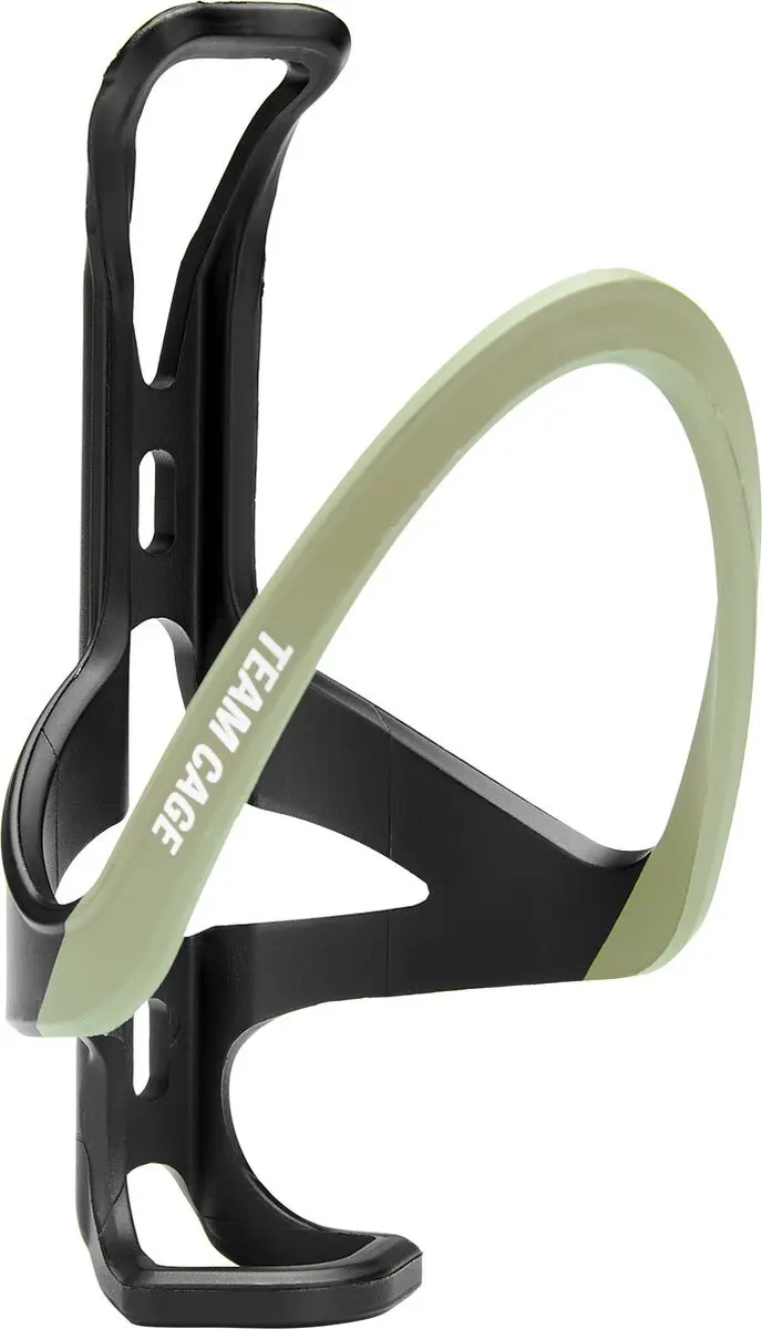 Lezyne Matrix Team Cage - Zwart/Army Green - afbeelding 2 van 5