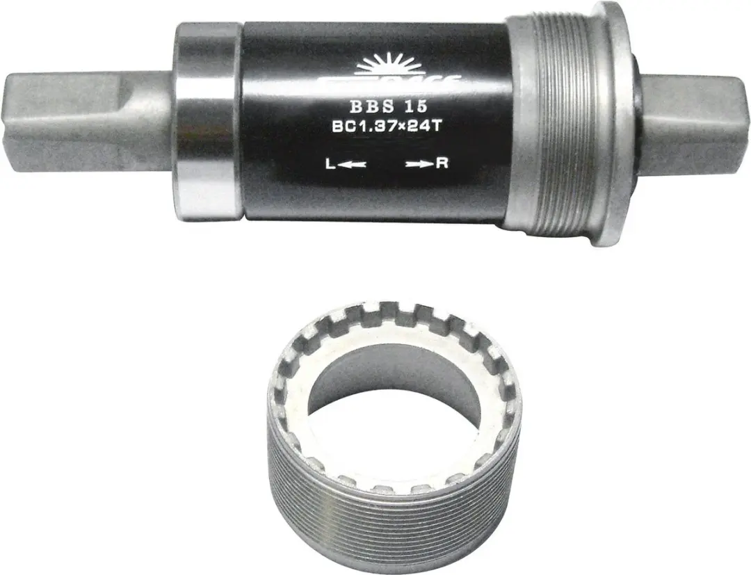 Sunrace Trapas stadsfiets 68/116mm Zwart
