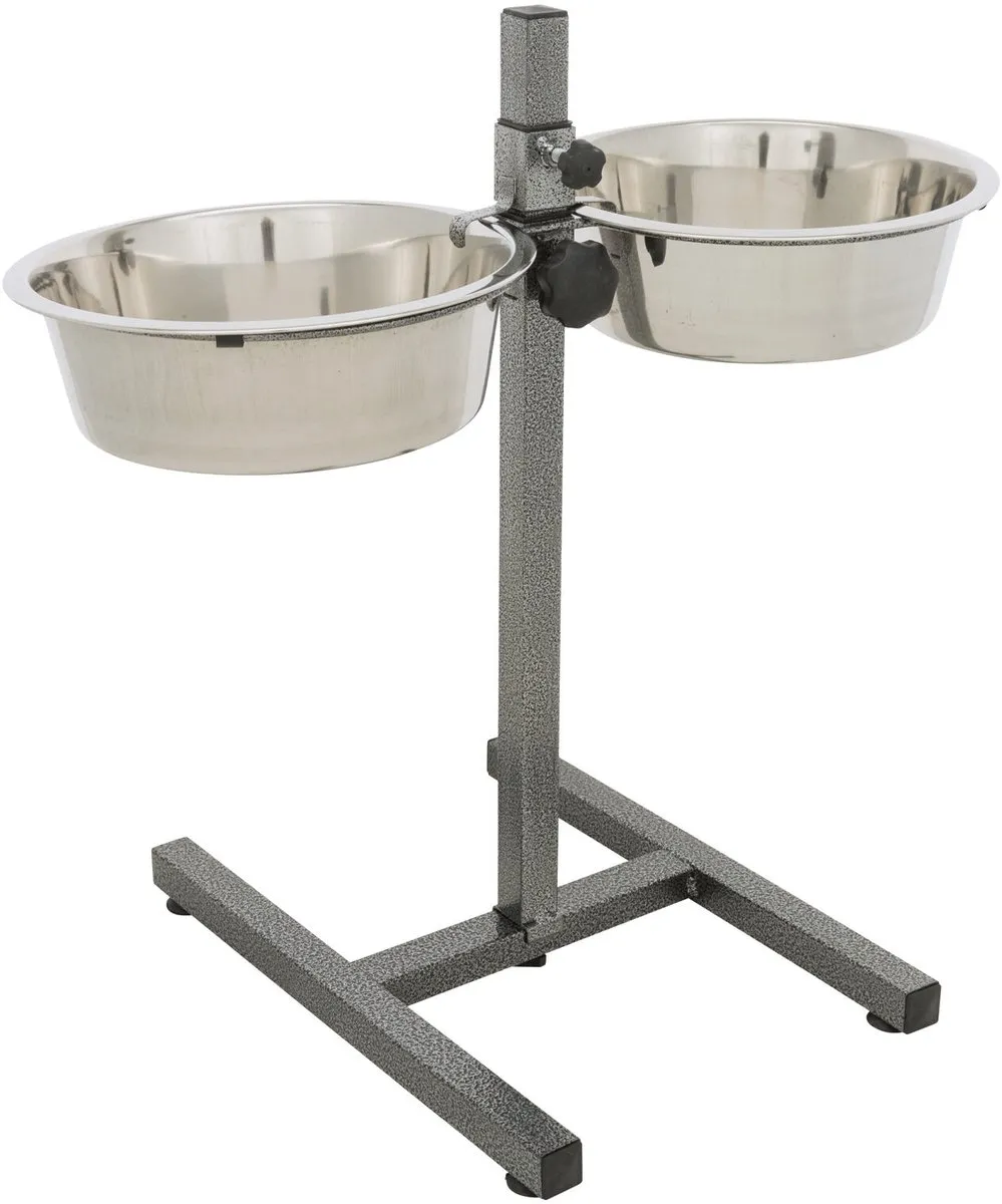 Trixie Voerstandaard 0,75L - 15cm - Grijs