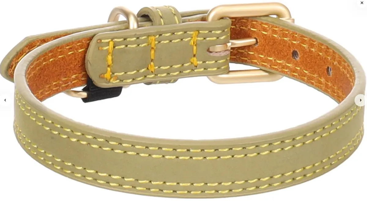 Flamingo Virginia Halsband Groen L 43-53cm
