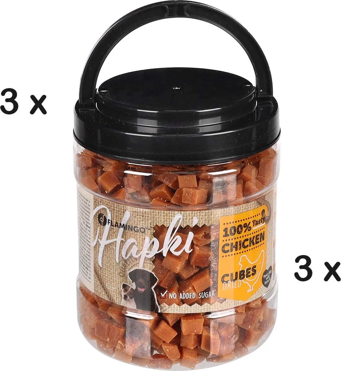 Flamingo Hapki Koekjes Kip 550g