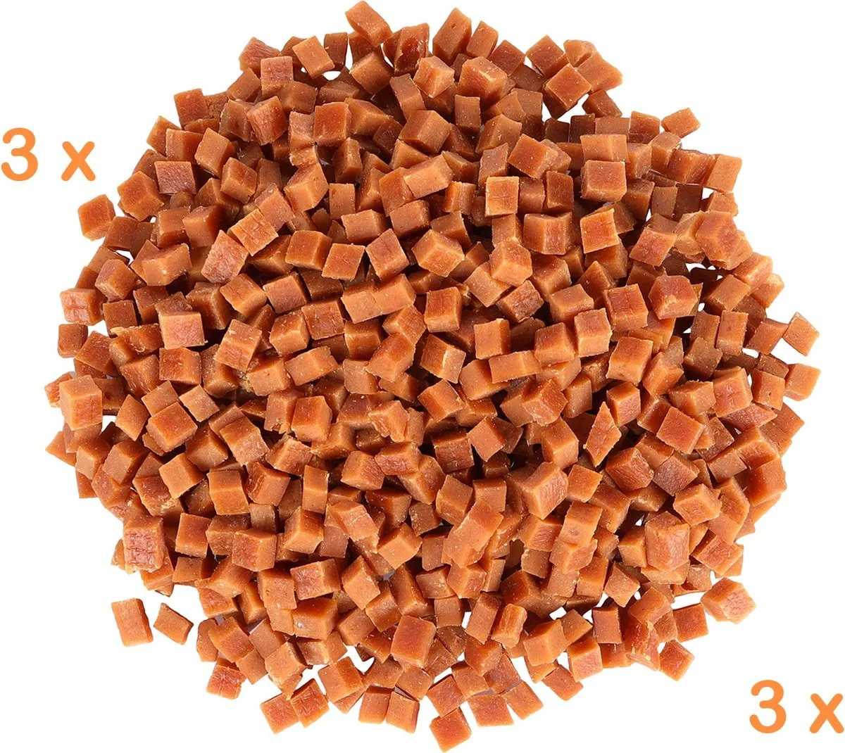 Flamingo Hapki Koekjes Kip 550g - 3 Potten
