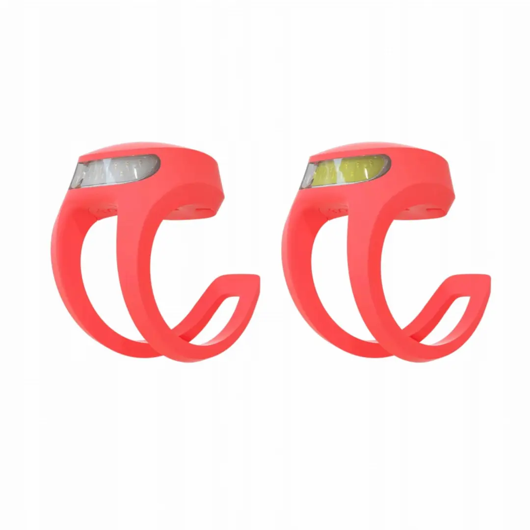 Knog Frog V3 Twinpack Fietsverlichting Voor & Achter Rood