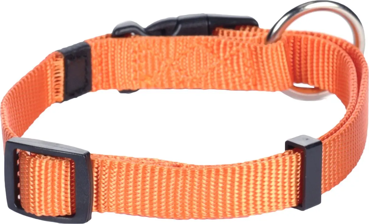 Flamingo Hondenhalsband 30-45cm Oranje