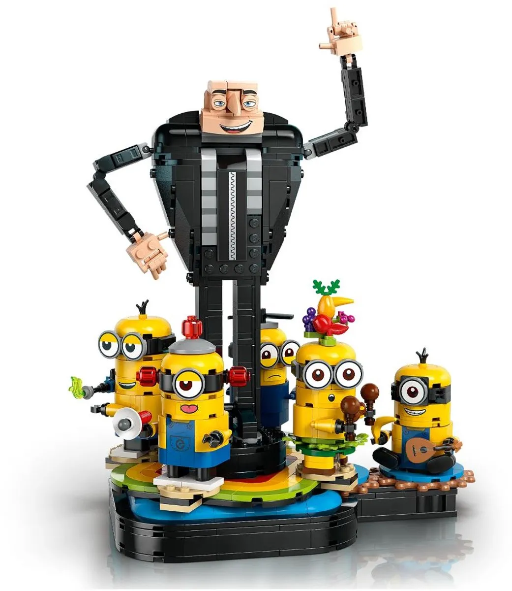 LEGO Despicable Me 4 Gru en Minions Bouwset 75582 - Blauw - afbeelding 6 van 6