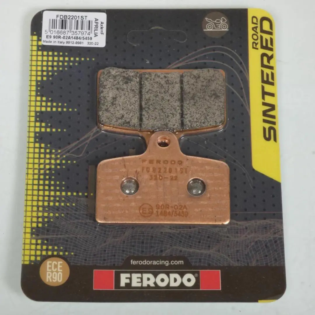 Plaquette de frein Ferodo pour Moto Aprilia 125 RS 4T 2017 à 2020 AV Neuf