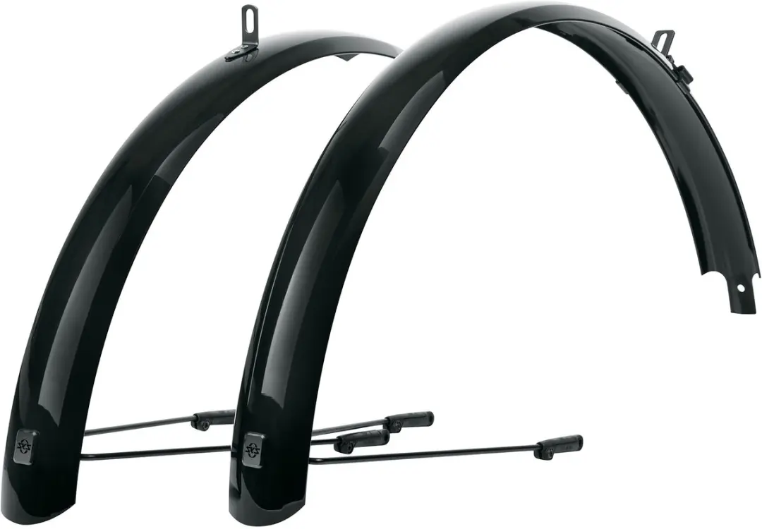Sks Bluemels 60 Mm Spatbordset Zilver 24´´