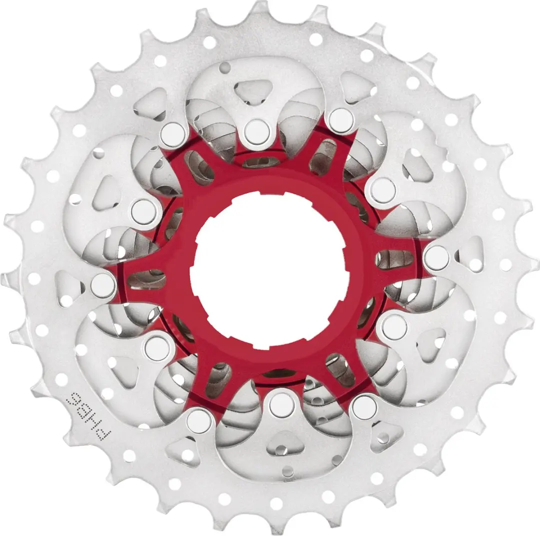 Sunrace CSRX0 10-speed cassette 11-25T - Zilver - afbeelding 3 van 6