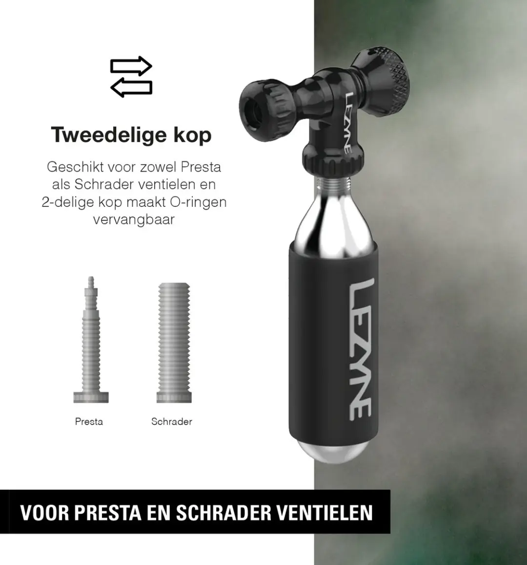 Lezyne Control Drive CO2 Inflator 16g - afbeelding 5 van 6