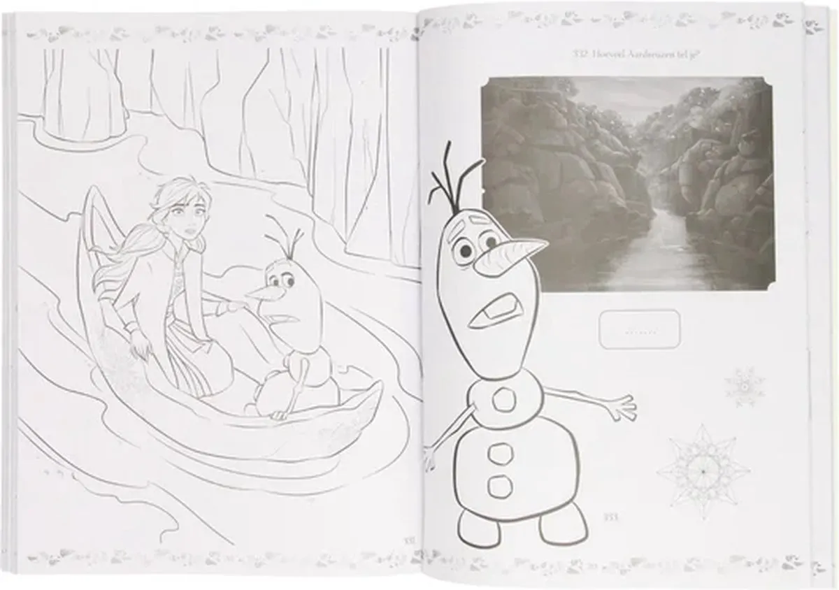 Disney Frozen Kleur- & Spelletjesboek 365 Activiteiten A4 - afbeelding 6 van 6