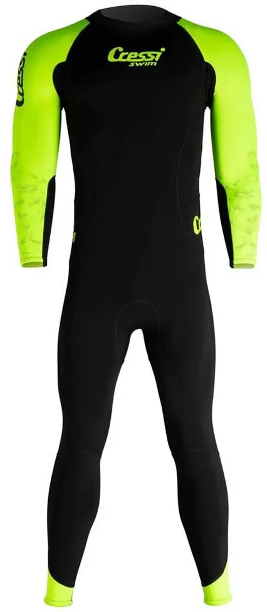Cressi Karua 3/2mm Heren Duikpak Zwart/Lime Maat L
