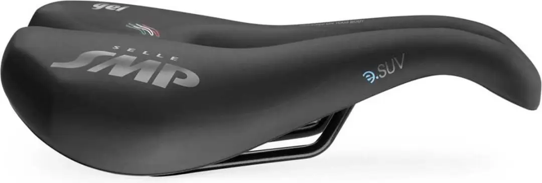 Selle SMP E-SUV Gel Zadel Zilver 160mm - afbeelding 4 van 6
