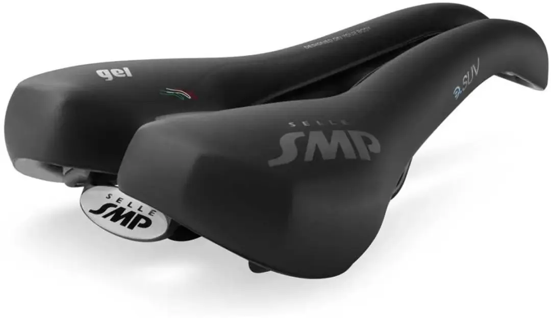 Selle SMP E-SUV Gel Zadel Zilver 160mm - afbeelding 6 van 6