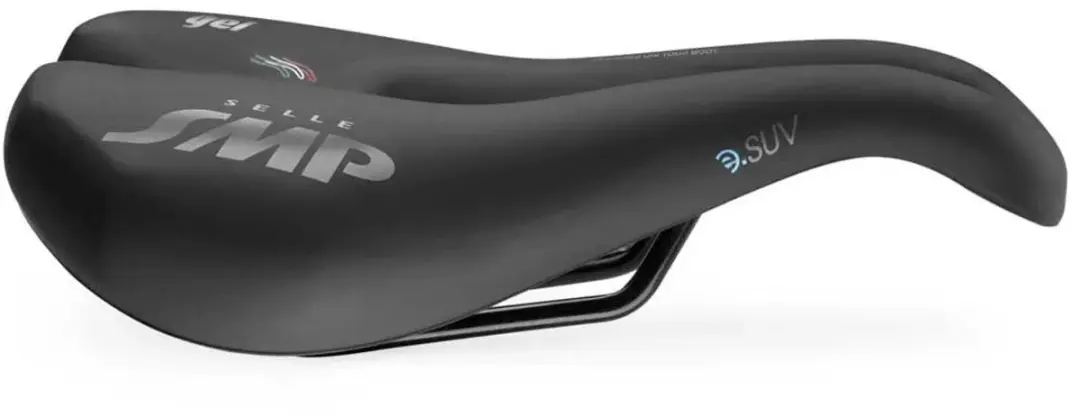 Selle SMP E-SUV Gel Zadel Zilver 160mm - afbeelding 5 van 6