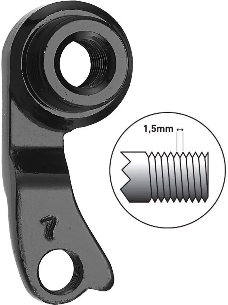 Union GH-250 Derailleurhanger - afbeelding 2 van 6