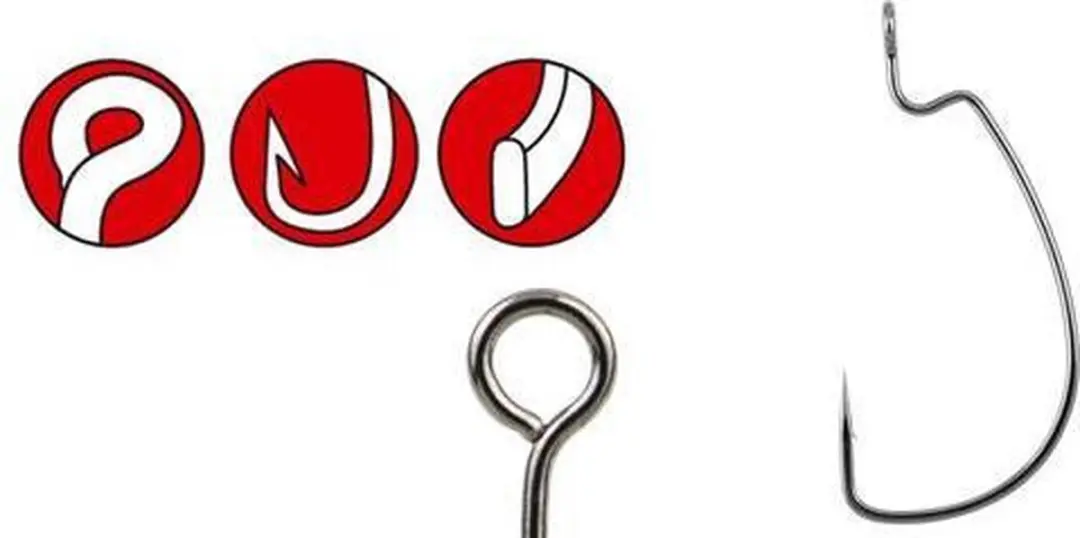 Gamakatsu Worm 330 Bottom Jigging size 1/0