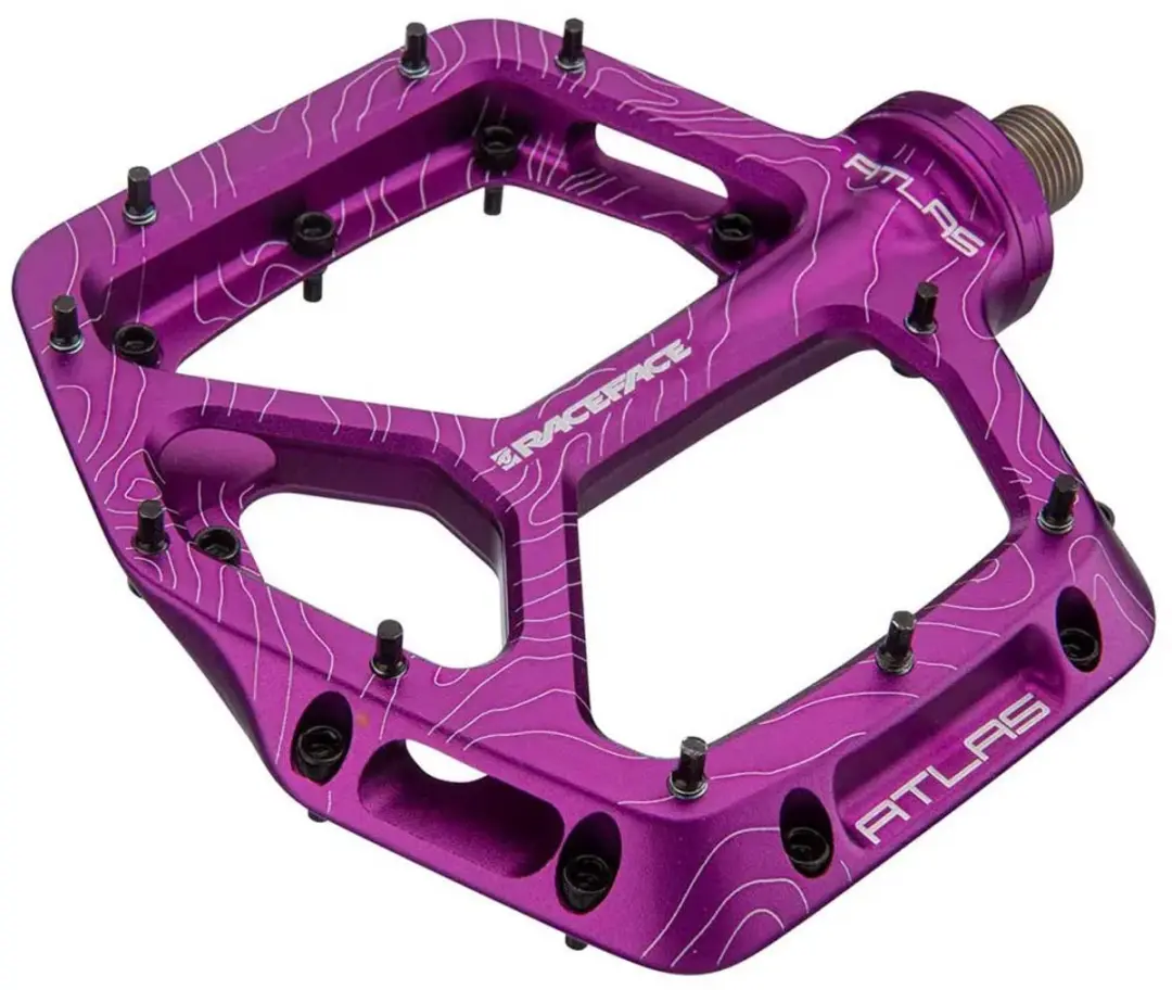 Race Face Atlas Pedalen Paars - afbeelding 4 van 4