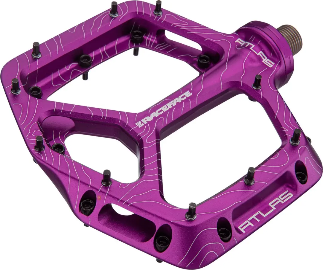 Race Face Atlas Pedalen Paars - afbeelding 2 van 4