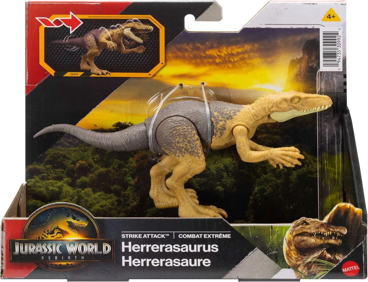Jurassic World STRIKE ATTACK Herrerasaurus - Meerkleurig