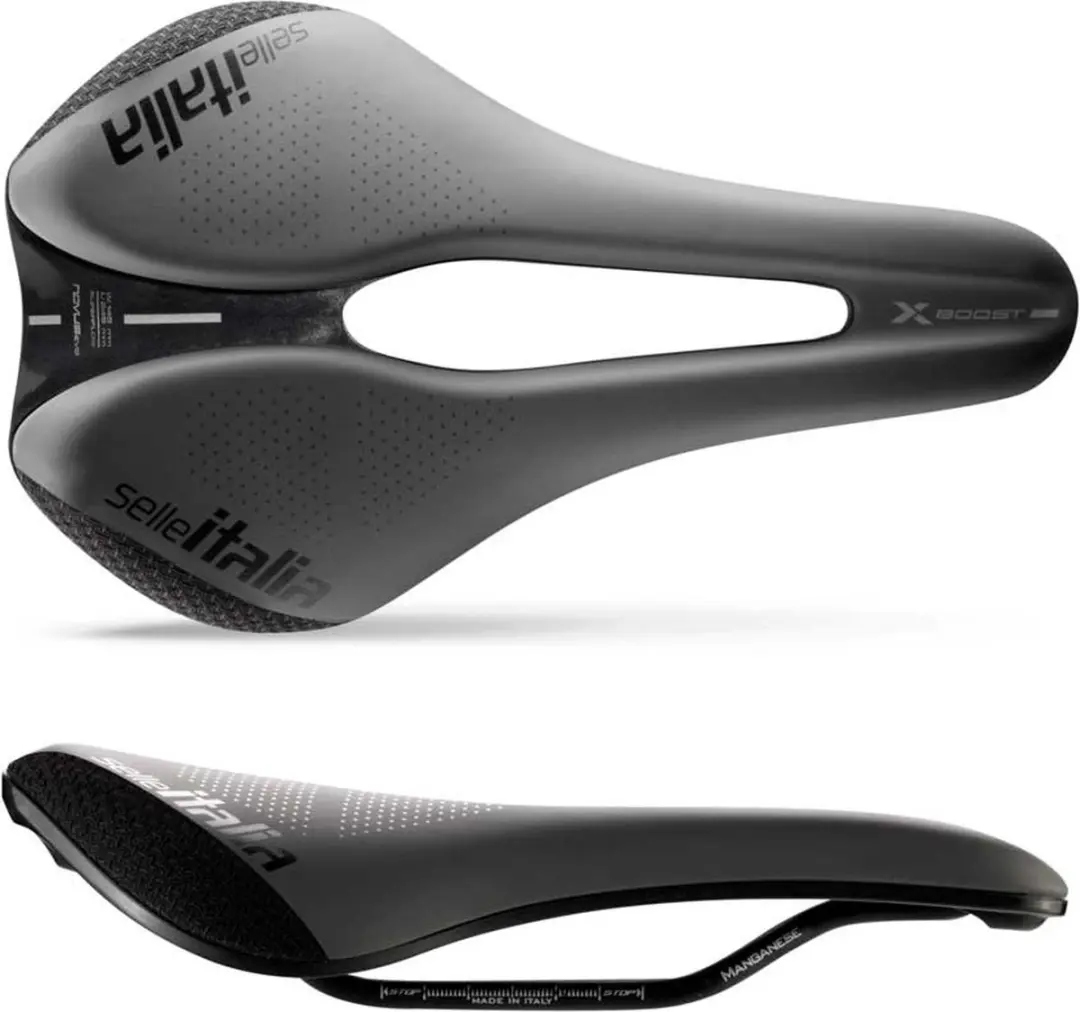 Selle italia zadel Selle Italia Boost EVO X-Cross TM Superflow Manganese L3 grij