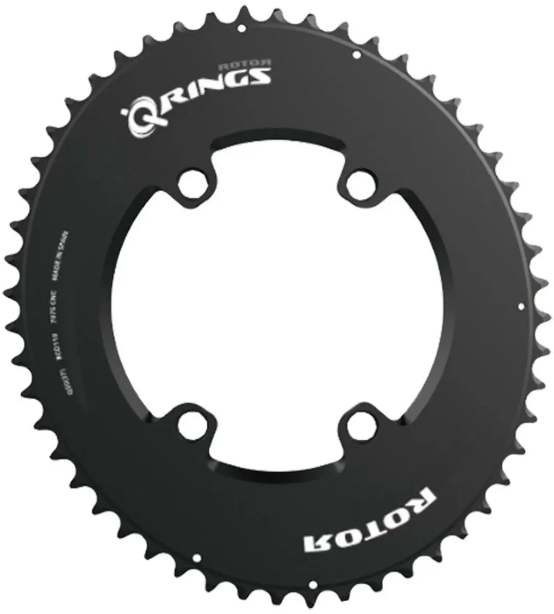 Rotor Q Axs 4b 110 Bcd 12s Outer Kettingblad Zilver 48t