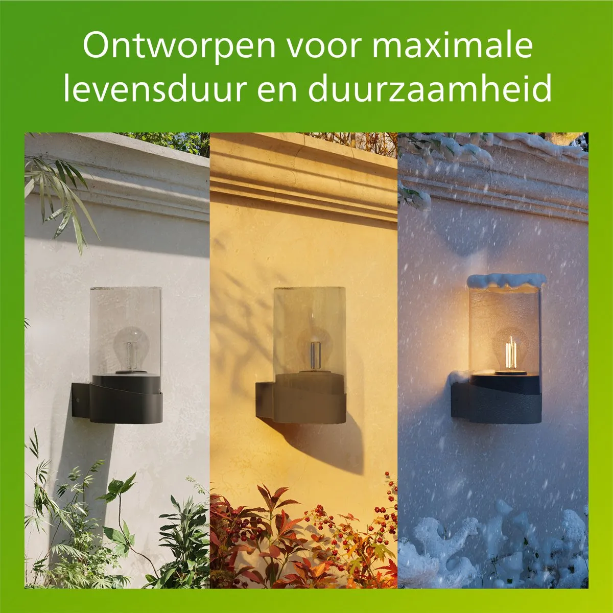 Philips Nayl Wandlamp E27 4W - Antraciet - afbeelding 6 van 6