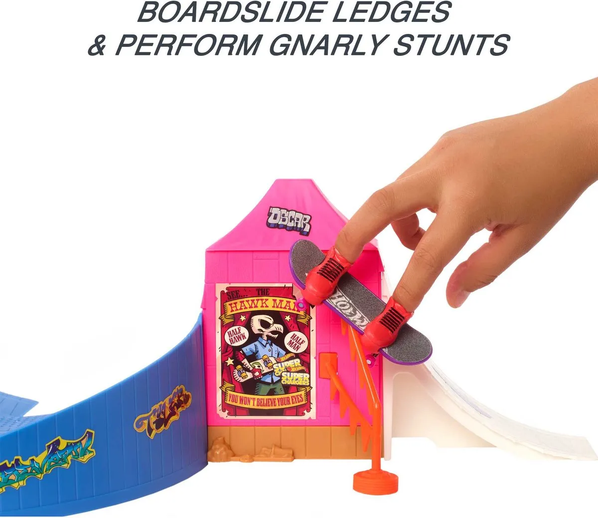 Hot Wheels Skate Pretpark Skate Set HGT95 - Fingerboard - Meerkleurig