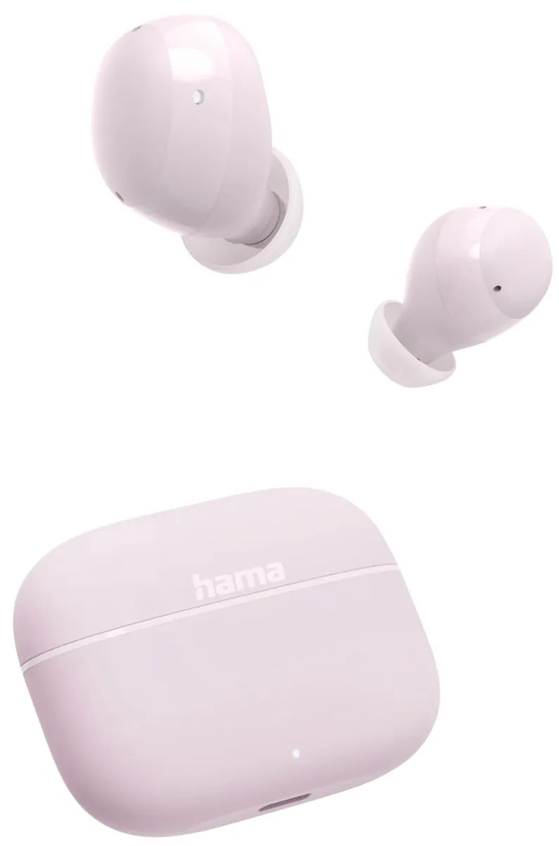 Hama Freedom Buddy II TWS Oordopjes Roze - 00221761 - afbeelding 6 van 6