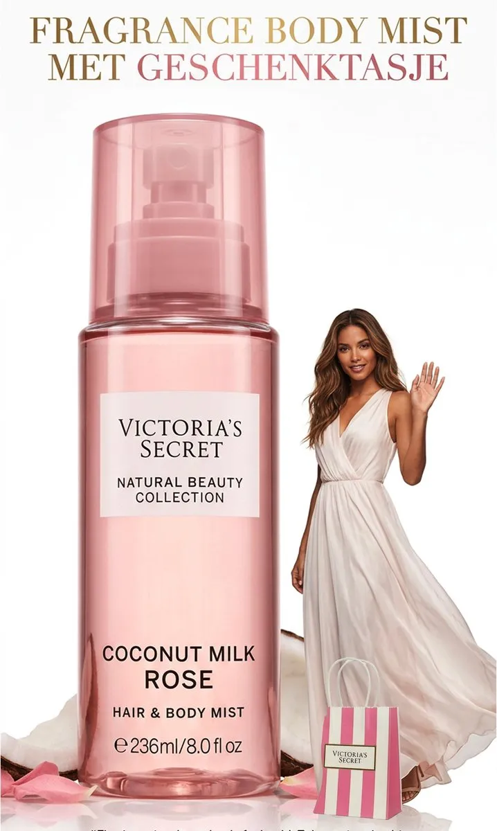 Victoria's Secret Coconut Milk Rose Hair & Body Mist 236ml